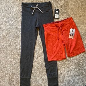 NWT Rabbit EZ shorts and tights bundle